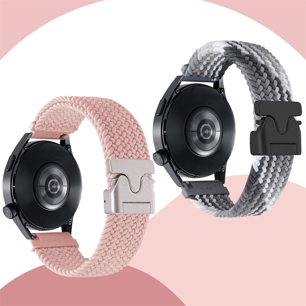 22mm ทอสําหรับนาฬิกา Redmi 5 Active/Lite สําหรับ Xiaomi นาฬิกา S1 2 S2 S3/S4 กีฬาสายนาฬิการ่มชูชีพหัวเข็มขัดเปลี่ยน