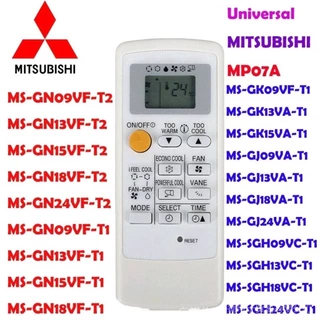 Mitsubishi Electric รุ่น MP07/MP07A/MH08B/M09/FG09 MH12A MH14A รีโมทคอนโทรลเครื่องปรับอากาศเข้ากันได้กับรุ่นที่กําหนด 0026