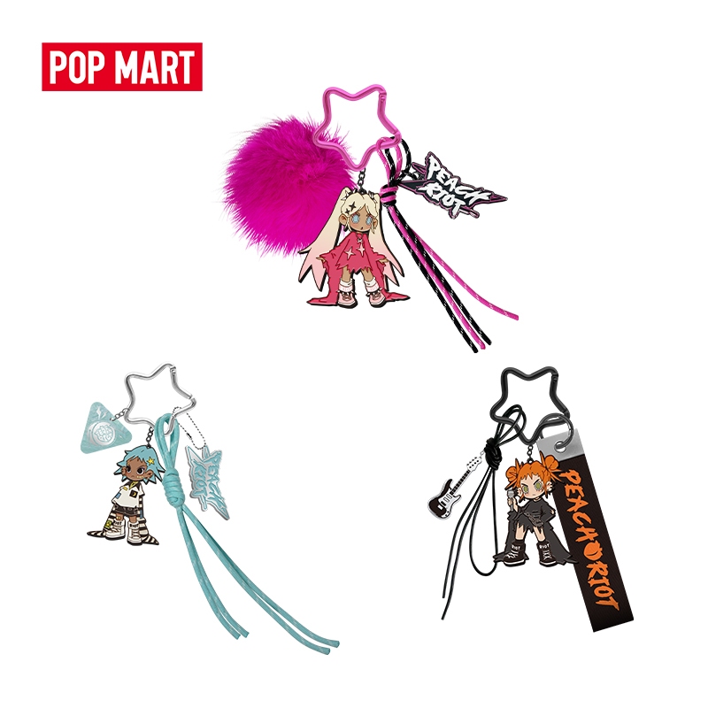 POP MART Lil Peach Riot: Loading! Series-Keychian
