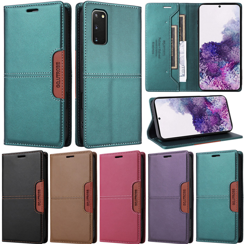 หรูหราสําหรับ Samsung Galaxy S22 Ultra S21 Ultra S20 Ultra Note 20 Ultra Note 10 + S22 + S21 FE S20 FE S10 + S22 Plus S21 Plus S20 Plus S10 Plus Matte Book กระเป๋าสตางค์ฝาครอบกรณี