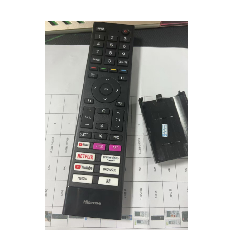 Erf3n80h รีโมทคอนโทรลบลูทูธสําหรับ Hisense 4K UHD สมาร์ททีวี