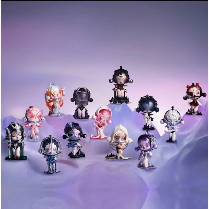 พร้อมส่ง Popmart Skullpanda The Sound Series Blind box ของเล่น ของขวัญ ของแท้ อินเทรนด์ เล่น ตุ๊กตา วันเกิด