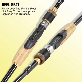Sougayilang 1.6 M/1.8 M/2.1 M Spinning/Casting Rod Telescopic Cork & EVA จับตกปลา Rod Carbon Body Ultralight ตกปลา Rod สําหรับน้ําจืด/น้ําเกลือ