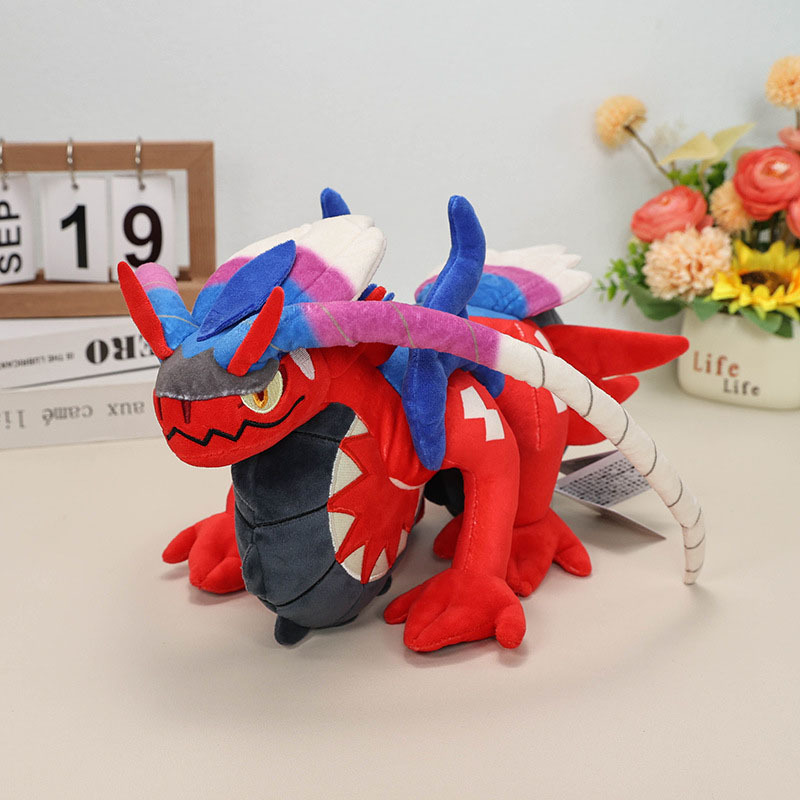 20ซม.pokemonของเล่นตุ๊กตาkoraidon Miraidon Miraidon ตุ๊กตาสัตว์ของเล่นอะนิเมะตุ๊กตาของเล่นตุ๊กตาน่าร