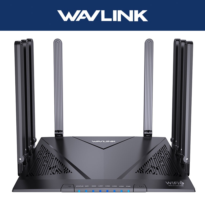 Wavlink AX6000 Wi-Fi 6 Router Dual Band Gaming Gigabit Router พร้อม OpenVPN & WireGuard, การควบคุมผู
