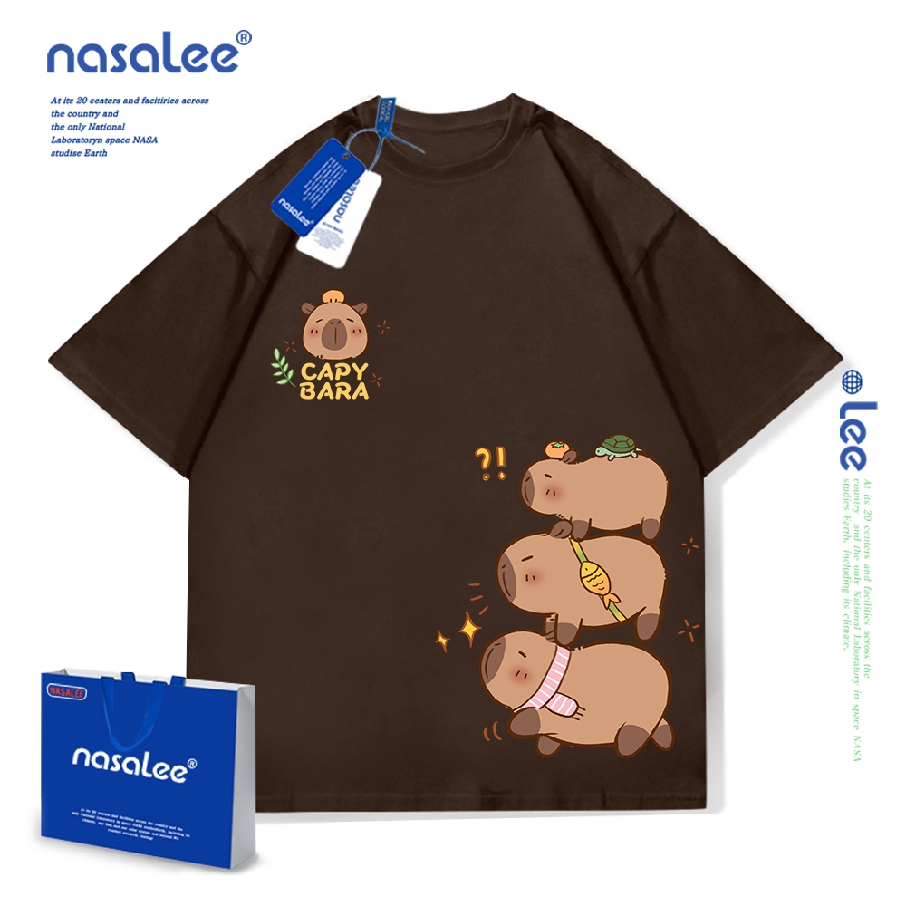 2024สินค้าใหม่! เสื้อยืดแขนสั้นสำหรับเด็ก NASA สบายและนุ่ม ผ้าฝ้ายแท้ 100% เสื้อเด็ก เด็กชาย