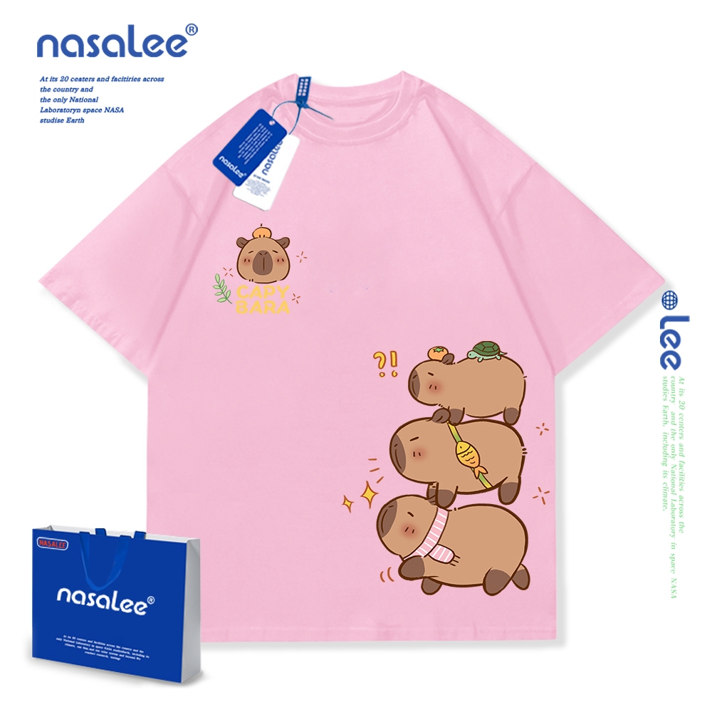 2024สินค้าใหม่! เสื้อยืดแขนสั้นสำหรับเด็ก NASA สบายและนุ่ม ผ้าฝ้ายแท้ 100% เสื้อเด็ก เด็กชาย