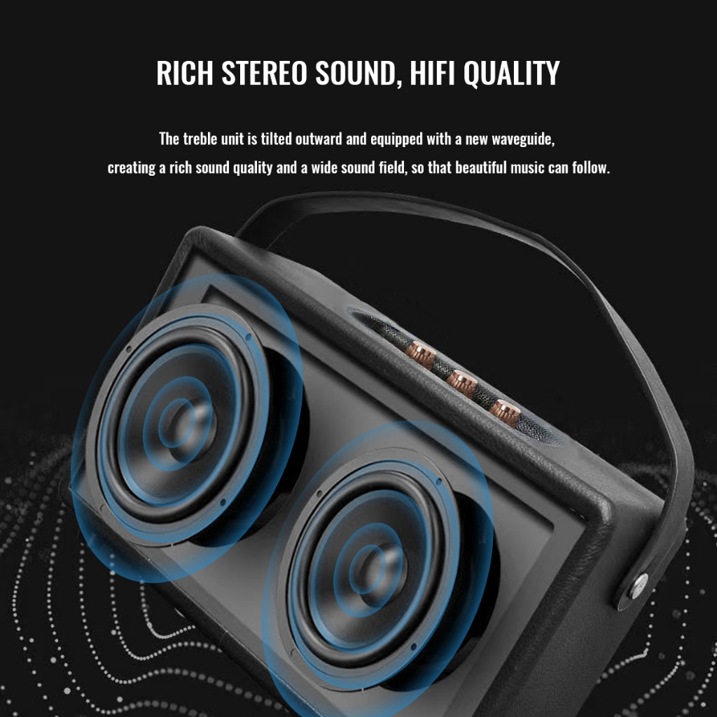 ส่งด่วนจากไทยลำโพงบลูทูธไร้สายW4 เสียงดี เบสเเน่น ขนาดพกพา ดีไซน์สวย มินิมอล