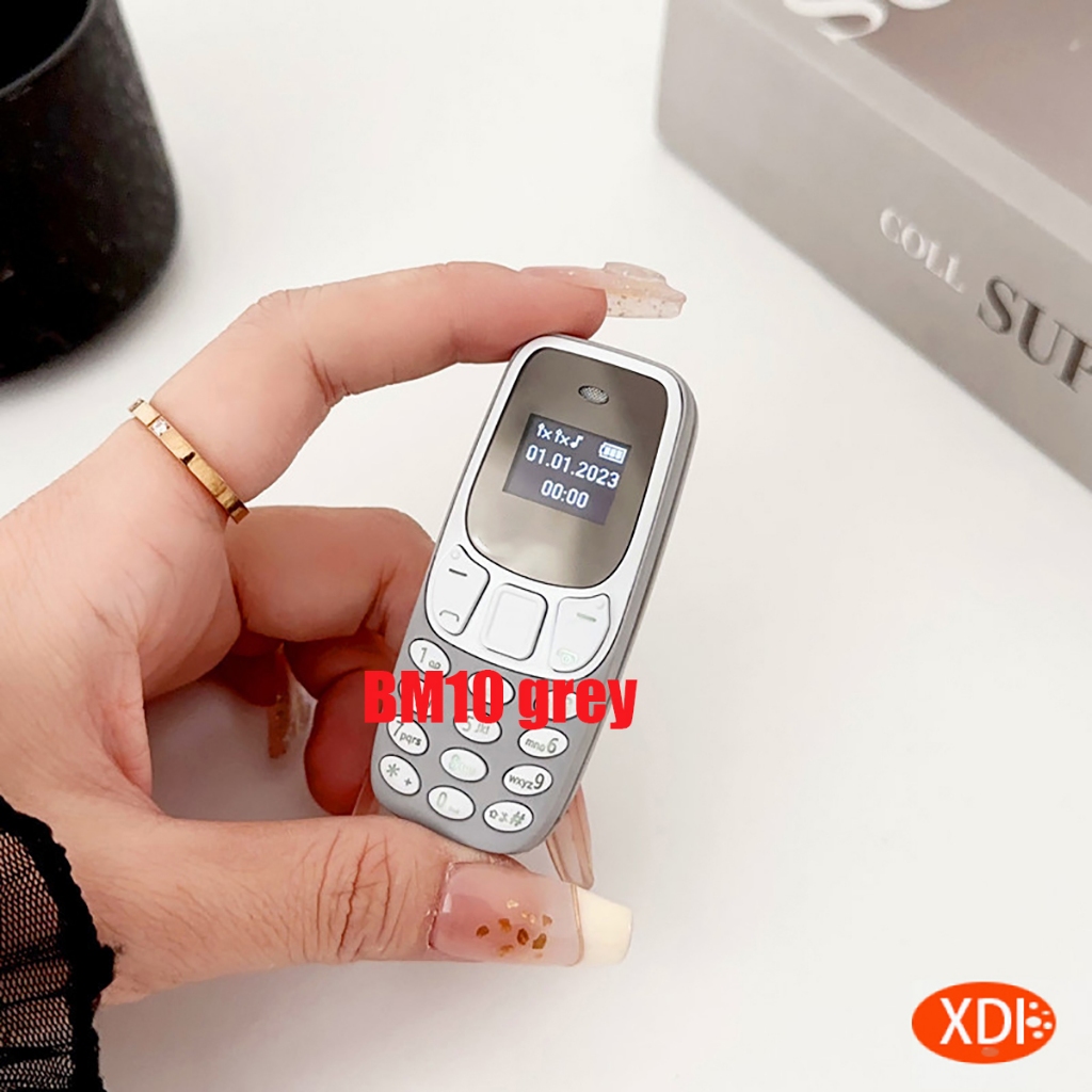 2024 Multilingual BM10 Dual Sim Card พร้อมเครื่องเล่น Mp3 Fm ปลดล็อคโทรศัพท์ขนาดเล็กบลูทูธ Big horn Dial ปุ่มโทรศัพท์ 8 สี + ฟรีเคสโทรศัพท์