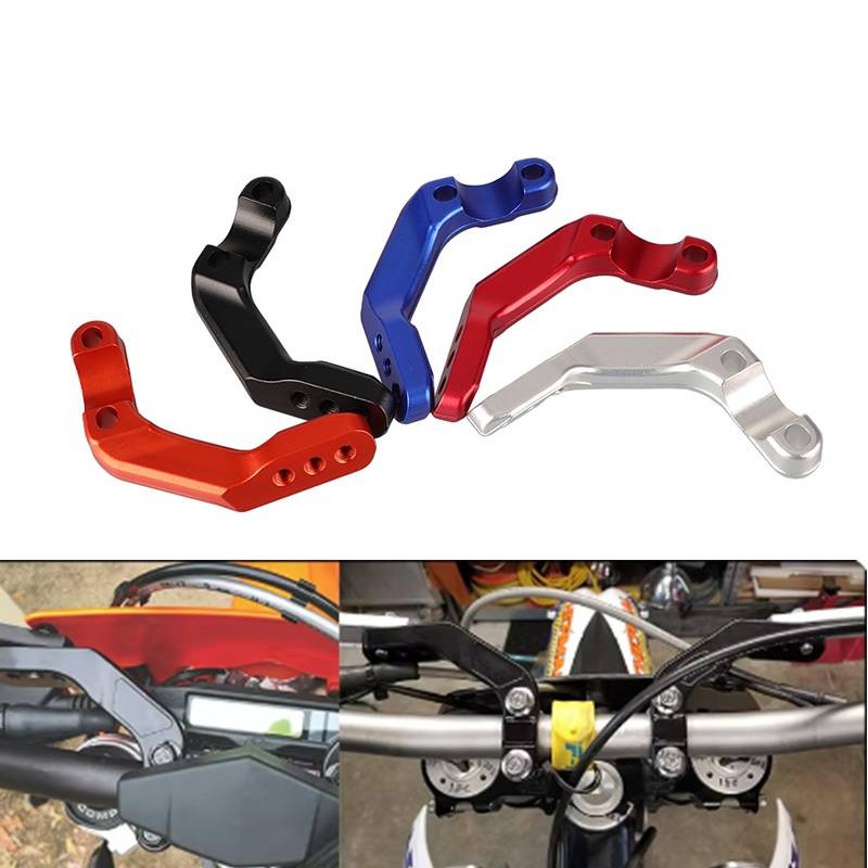 28 มม.สนับสนุน handguard คลิปยึดติดตั้งรถจักรยานยนต์ universal เหมาะสําหรับ Yamaha WR YZ Honda CRF Suzuki RM Kawasaki KX