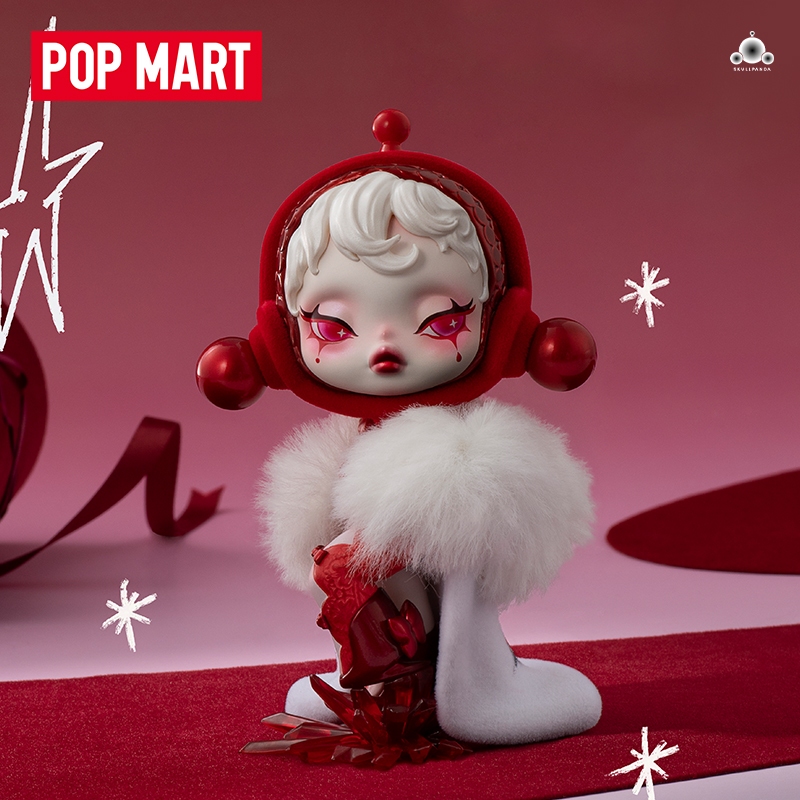【พร้อมส่ง ของแท้】POP MART SKULLPANDA Wishing Time Series โมเดลซ่อนเร้น