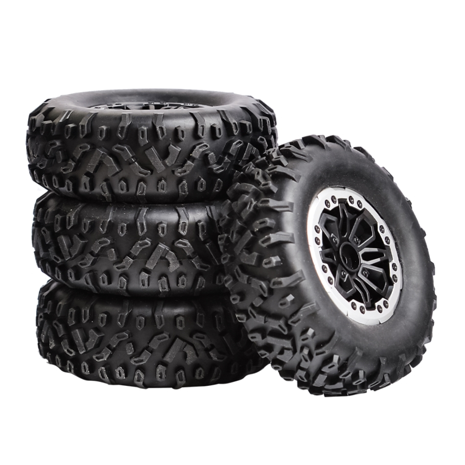 4pcs 64mm ล้อยางนุ่มสําหรับ MN D90 MN98 MN99S WPL C14 C24 C34 B14 B24 LDRC P06 LD1297 LD1299 RC รถอะ