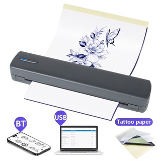 C80 Wireless Tattoo Stencil Printer,Portable Tattoo Printer,A4 portable thermal printer