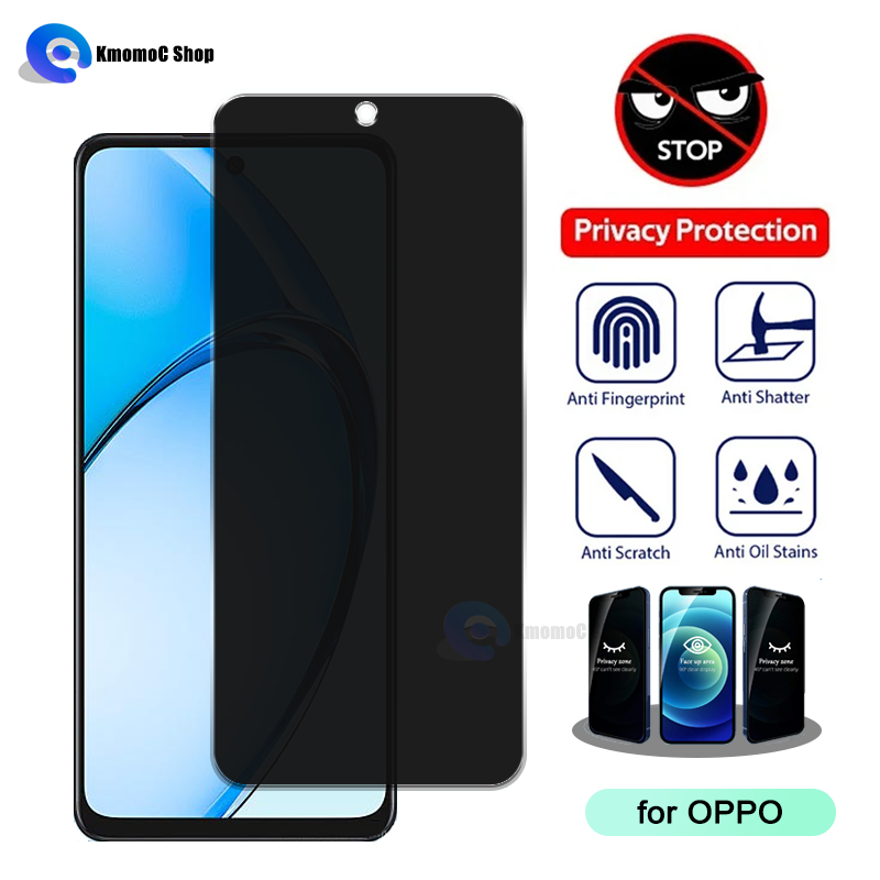 ฟิล์มป้องกันความเป็นส่วนตัว (ฟิล์มกันเสือก) สำหรับ OPPO Find X9 X8 Reno 15 14 14F 13 13F 12F 11F 8 8z 8t 7 7z 6 6z 5 4 4z 3 2 2z 2f A5 A3 A3x A60 A79 A38 A18 A98 A78 A58 A57 A77 A77s A96 A95 A76 A55 A53 A36 A17 A17k A16 A15 A15k A74 A54 A12 A9 Pro 5G 4G