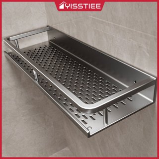 YissTiee ห้องน้ำชั้นวางของ ติดผนังชั้นวาง ไม่ต้องเจาะรู ชั้น…