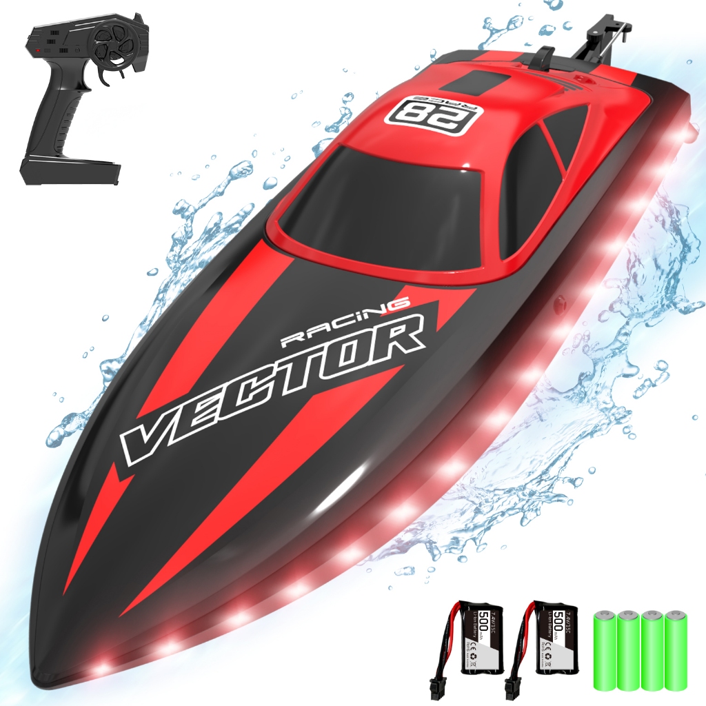 VOLANTEXRC RC Boat 20MPH Fast Remote Control Boat for Adults 2.4Ghz Toy Boat for Pools and Lake with