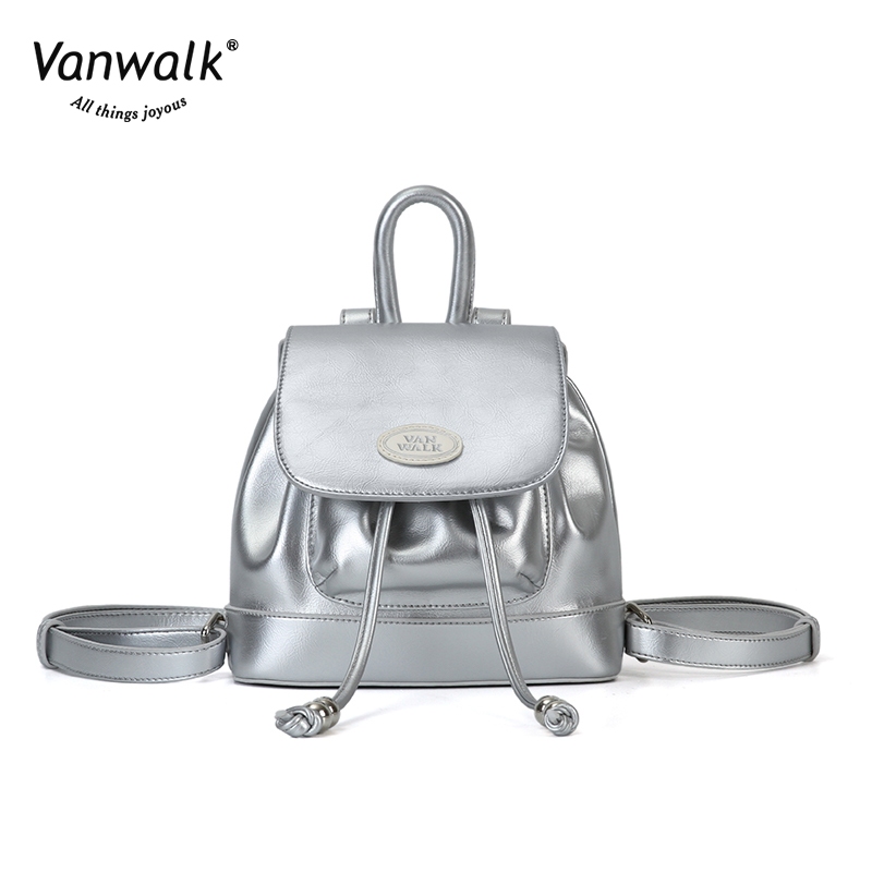 Vanwalk(v2622)กระเป๋าเป้เด็กผู้หญิงคาวบอยน่ารักสไตล์วินเทจกระเป๋าเป้นักเรียน