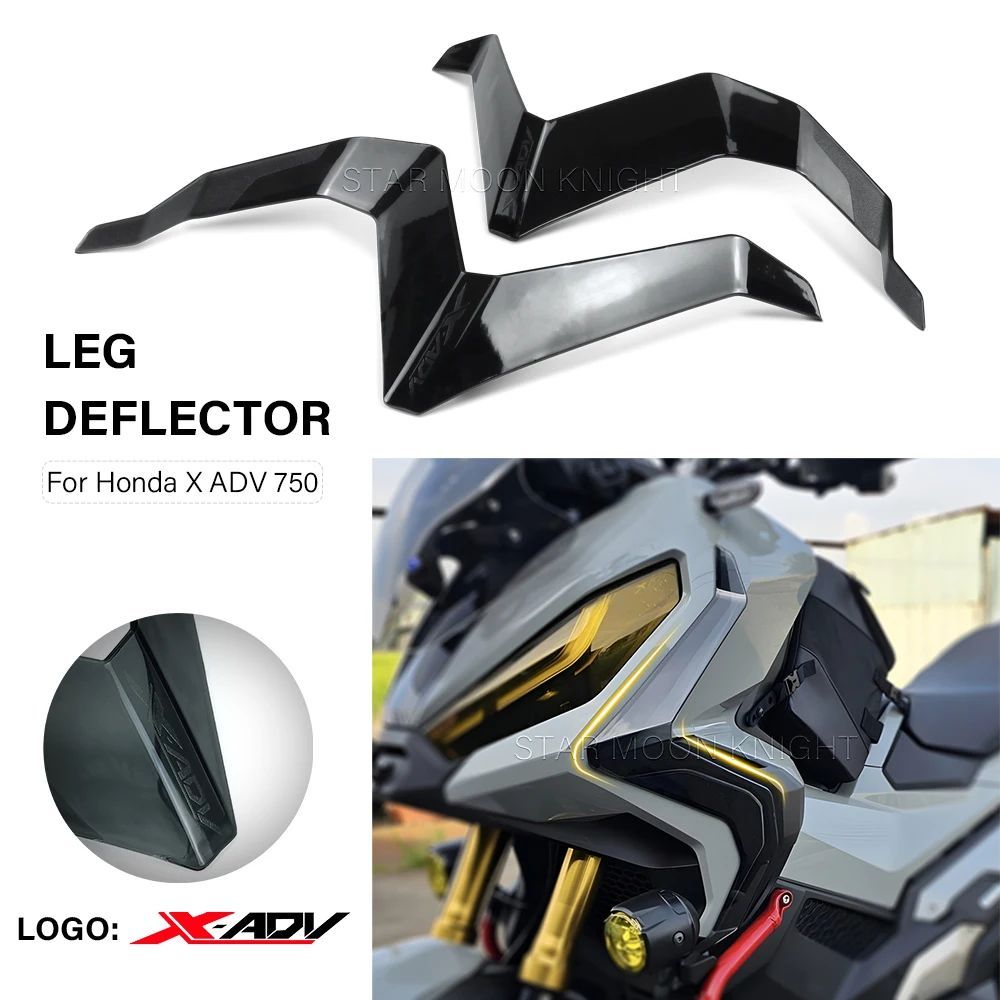 Wind Shield Fairing Deflector สําหรับ Honda X-ADV 750 X ADV750 XADV 750 2021- รถจักรยานยนต์ขา Protector Guard ตกแต่ง Deflectors