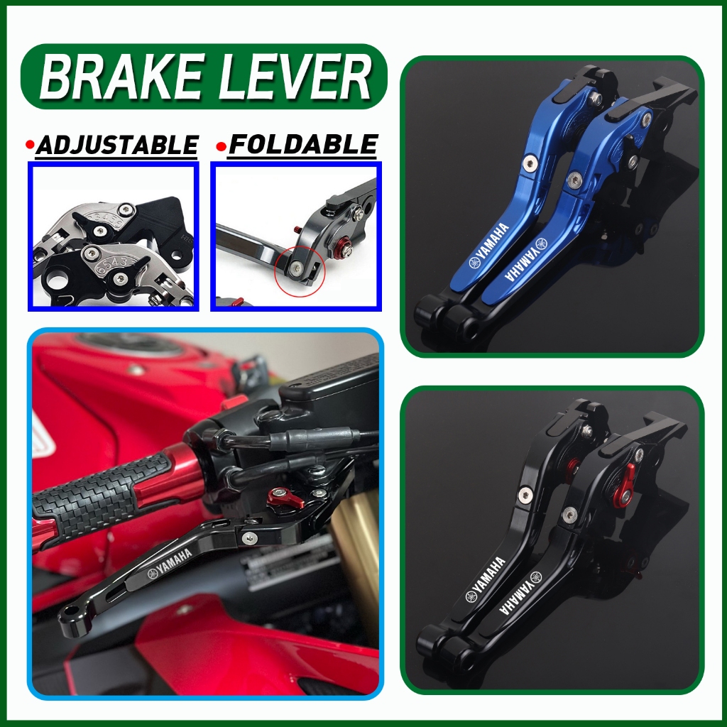 สําหรับ YAMAHA Grand FILANO NOUVO-MX CNC รถจักรยานยนต์เบรคคันโยกคลัทช์ชุดปรับพับ Handle Guard Levers