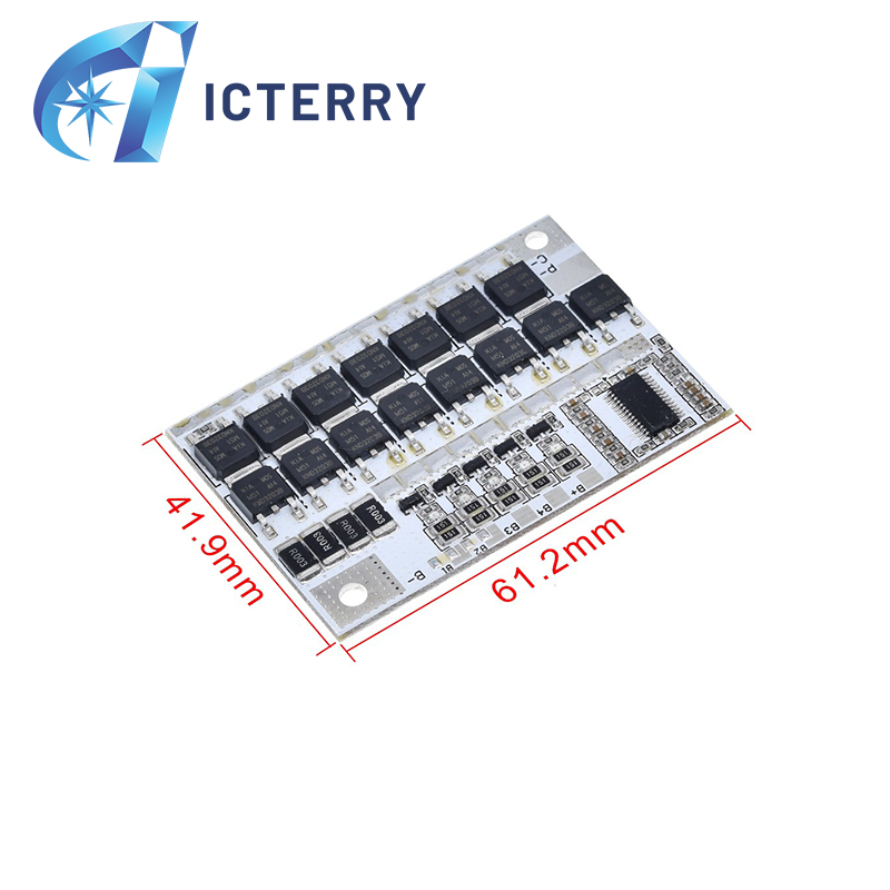 3s/4s/5s Bms 3.7v 3.2v 100A Li-ion Lmo Ternary แบตเตอรี่ลิเธียมป้องกัน Circuit Board Li-polymer Balance ชาร์จ