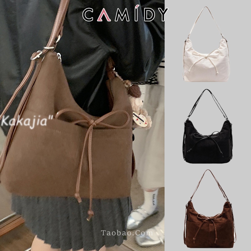 Camidy คามีดี้ กระเป๋าสะพายข้างสไตล์ใหม่ กระเป๋าสะพายข้างคลาสความจุขนาดใหญ่