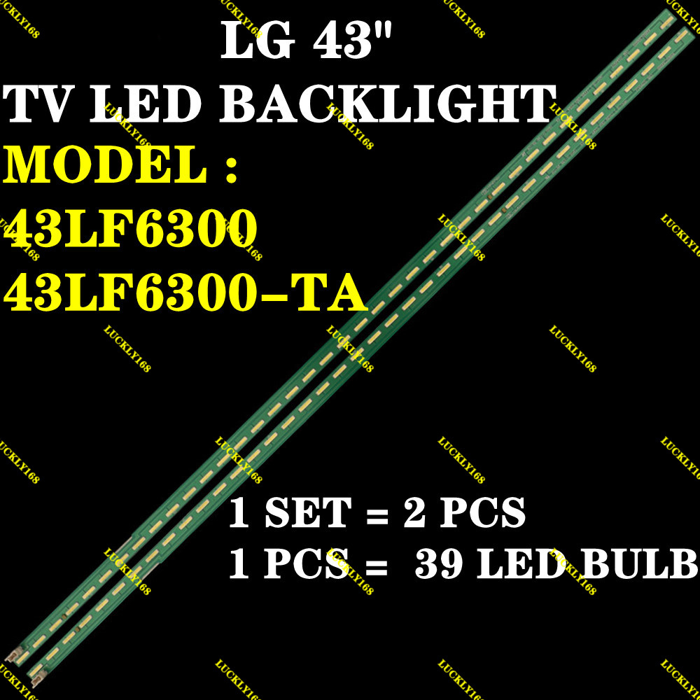 (LAMP 43LF6300-TA TV) 43" LG 43 INCH LED TV BACKLIGHT 43LF6300 pxc9 " (LAMP )