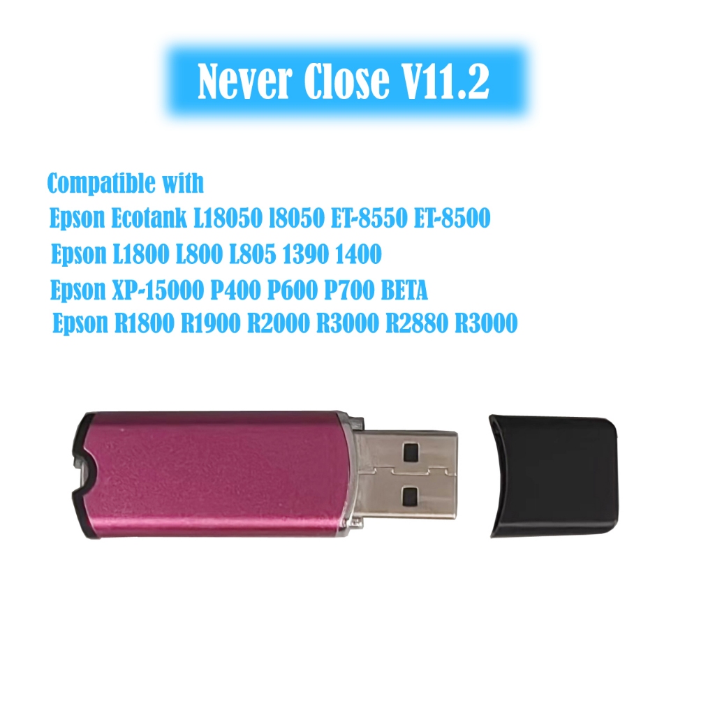 Usb Key Driver 11.2 DTF Dongle Rip ซอฟต์แวร์สําหรับ Epson L805 L1800 1390 L18050 L8050 เครื่องพิมพ์