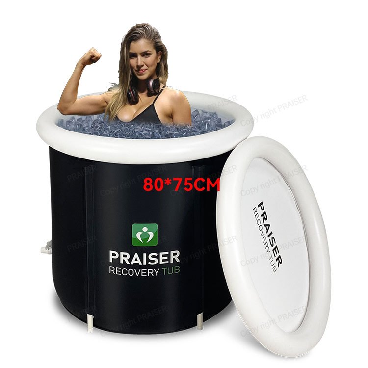 ถังอาบน้ําพับได้ PVC Hot Ice Bath Therapy ซาวน่าอ่างอาบน้ําสําหรับผู้ใหญ่อ่างอาบน้ําสําหรับครอบครัวข