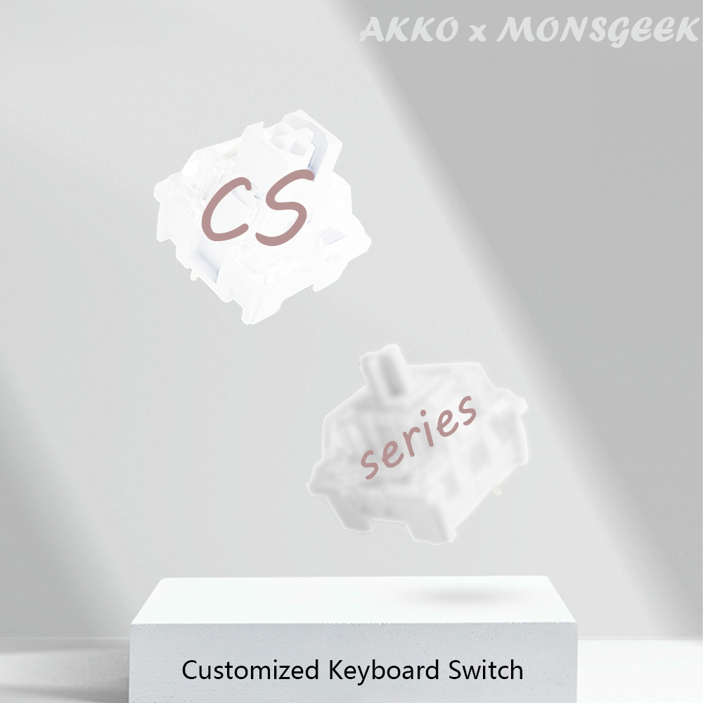 -LW- Akko & MONSGEEK CS Switch สวิตช์คีย์บอร์ดแบบกําหนดเอง 45 ชิ้น/กล่อง