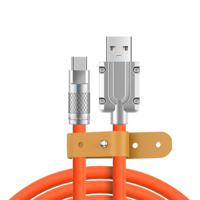 [รับประกัน 1 ปี] สายชาร์จ USB ทั่วไป 120W 6A