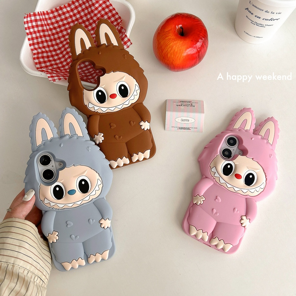 สําหรับiphone Case 16 Pro Max 15 Pro Max 14 Pro Max 13 Pro Max 12 Pro Max 3Dสเตอริโอซิลิโคนนุ่มกรณี