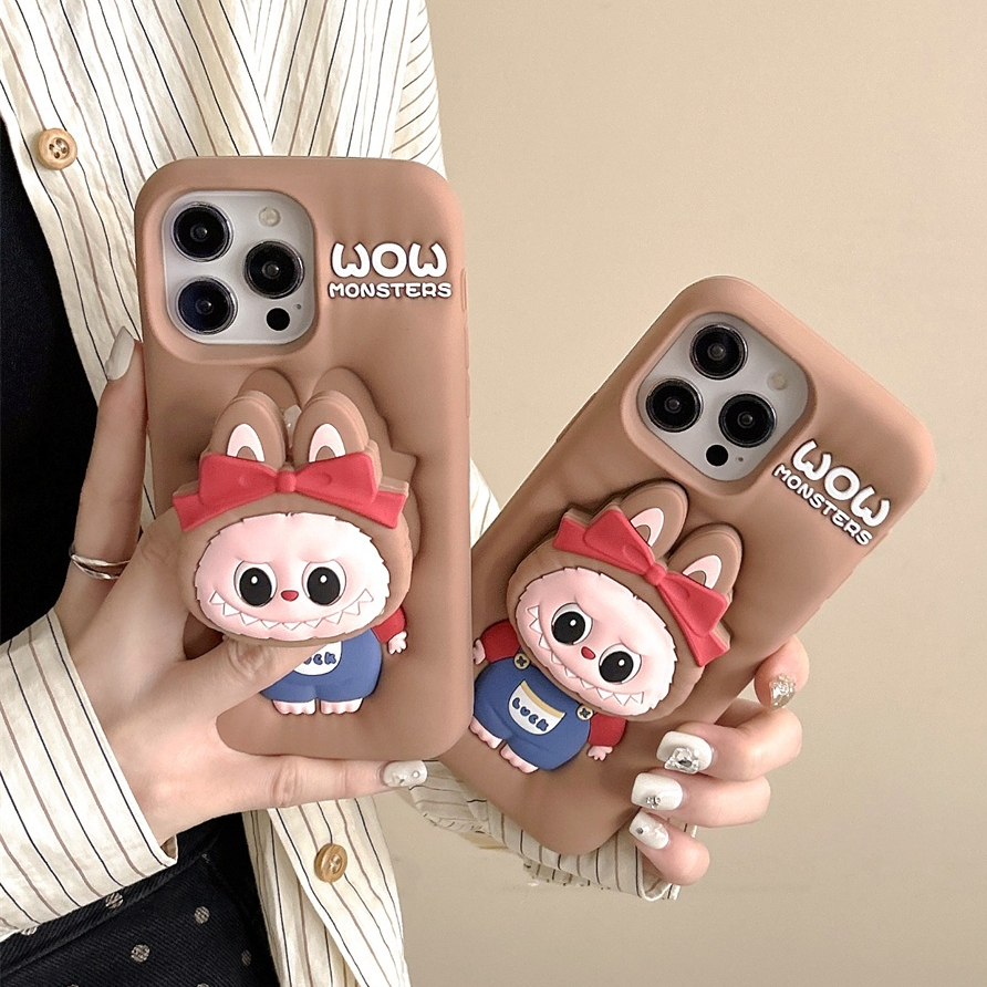 สําหรับiphone Case 16 Pro Max 15 Pro Max 14 Pro Max 13 Pro Max 12 Pro Max 3Dสเตอริโอซิลิโคนนุ่มกรณี