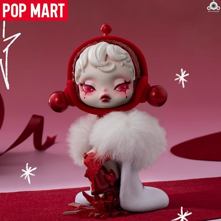 ของแท้ POPMART Skullpanda Tell Me What You Want Series Wish Time Skullpanda Secret Christmas