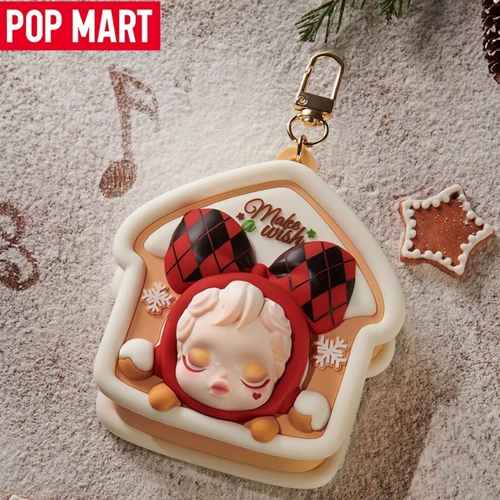 ของแท้ POPMART Skullpanda Tell Me What You Want Series Skullpanda Headphone Bag Earphone Bag
