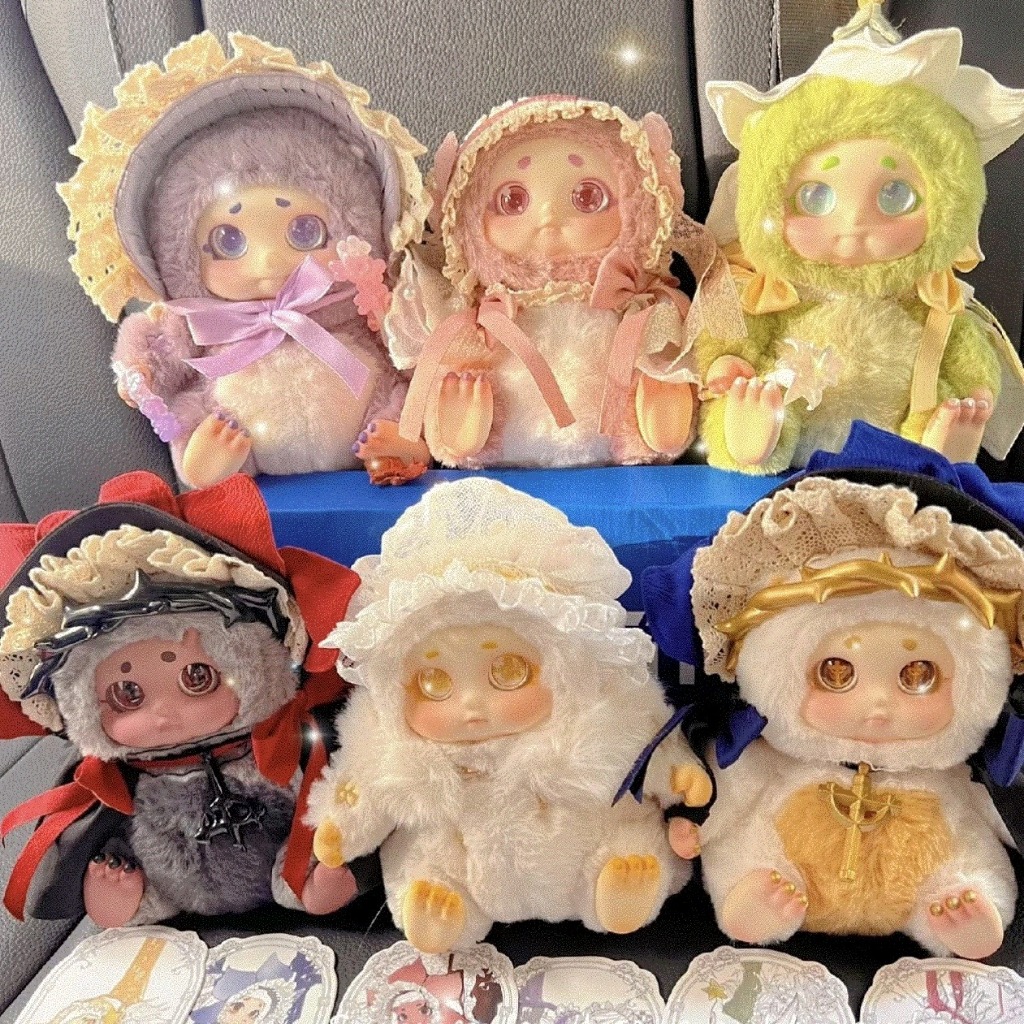 ของแท้จัดส่งฟรีดอกไม้ห้องเอลฟ์ตุ๊กตาลึกลับกล่องไวนิลตุ๊กตาตุ๊กตาสาวของขวัญรูปของเล่นเครื่องประดับอินเทรนด์เล่น