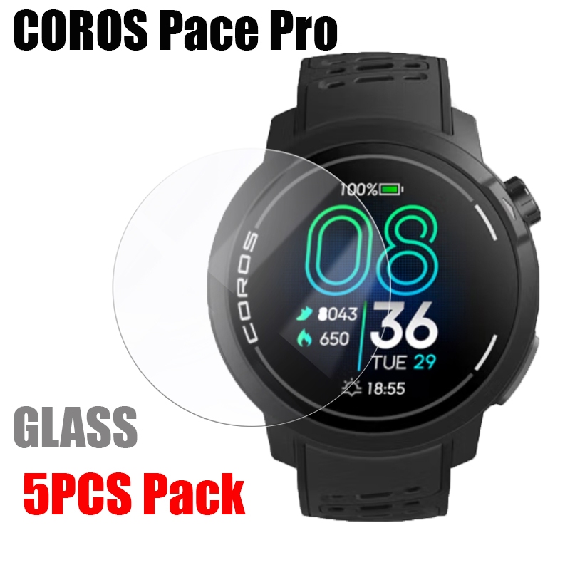 สําหรับ COROS PACE PRO กระจกนิรภัยสมาร์ทนาฬิกาป้องกันหน้าจอ 9H 2.5D ฟิล์ม