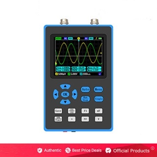 DSO2512G 120M Bandwidth แบบพกพามือถือ Dual Channel Oscilloscope 2.8 I-nch จอแสดงผล 10mV ขั้นต่ําความ