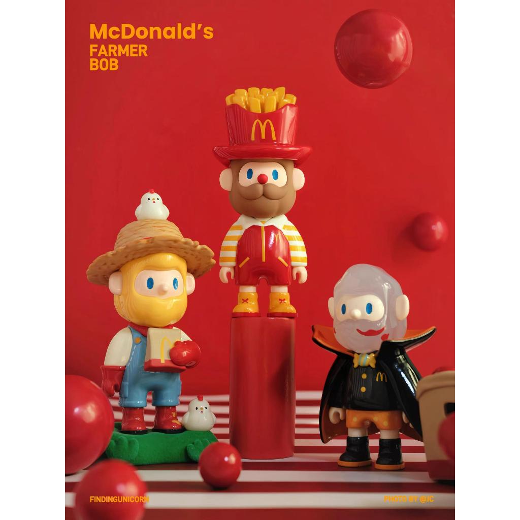 ของแท้ McDonalds FARMER BOB ชื่อร่วม Wheat Farm Tide Play series บอร์ดย่างเบอร์เกอร์ limited edition