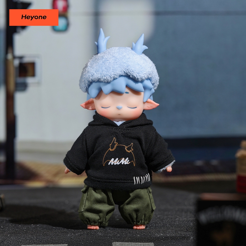Heyone MIMI MIMIs CityWalk series Vinyl Plush Mystery Box กล่องตาบอดน่ารักรูปของขวัญ