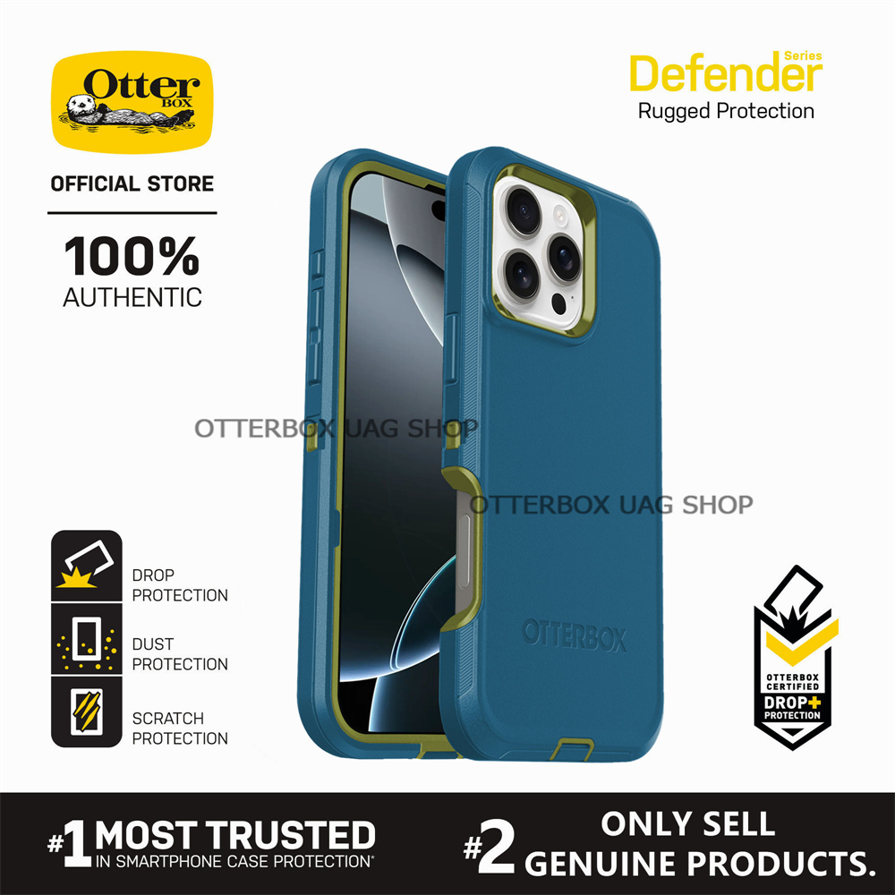 เคส OtterBox รุ่น Defender Series - iPhone 16 15 Pro Max / 16 15 Pro / 16 15 14 Plus / 16 15 / 14 13 12 Pro Max / 13 12 Mini / 11 Pro Max / XS Max / XR / XS / X / 8 7 Plus / SE2