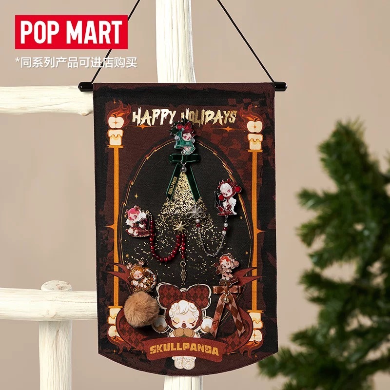 Popmart SKULLPANDA's Wishing time series แขวนธง