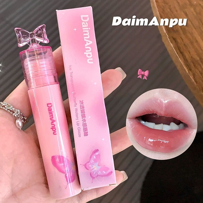 Daimanpu Lip Gloss Water Mist Lip Glaze Waterproof Long Lasting Moisturizing Lip tint