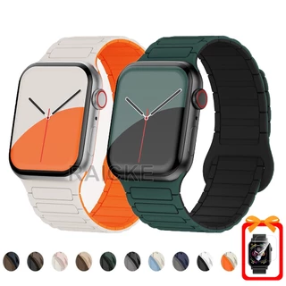 สายรัดซิลิโคนสําหรับ iWatch Series 11/10/9/8/7/6/5/4/3/SE/Ultra 2 46mm 45mm 41mm 49mm 44mm 40mm 42mm 38mm