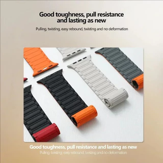 สายรัดซิลิโคนสําหรับ iWatch Series 11/10/9/8/7/6/5/4/3/SE/Ultra 2 46mm 45mm 41mm 49mm 44mm 40mm 42mm 38mm