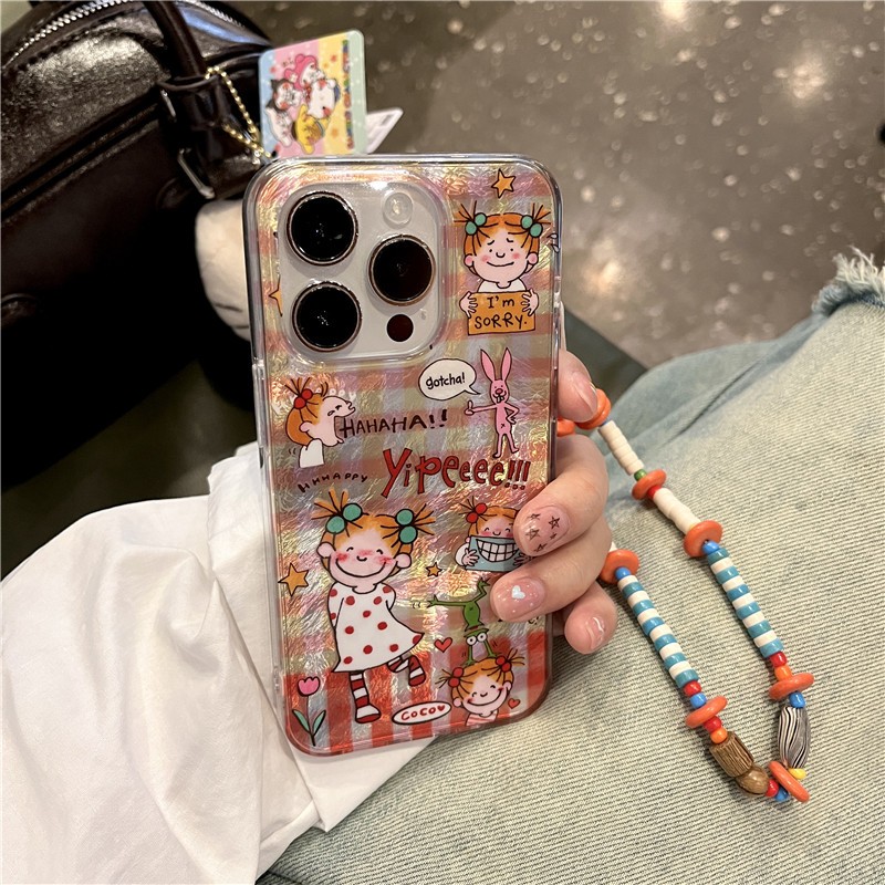 Iphone 15 Pro max 14 Pro max รูปแบบ coco วัสดุ TPU IMD craft เคสโทรศัพท์พิมพ์สองชั้น