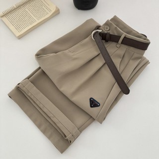 ใหม่สไตล์เอวสูงผ้าม่