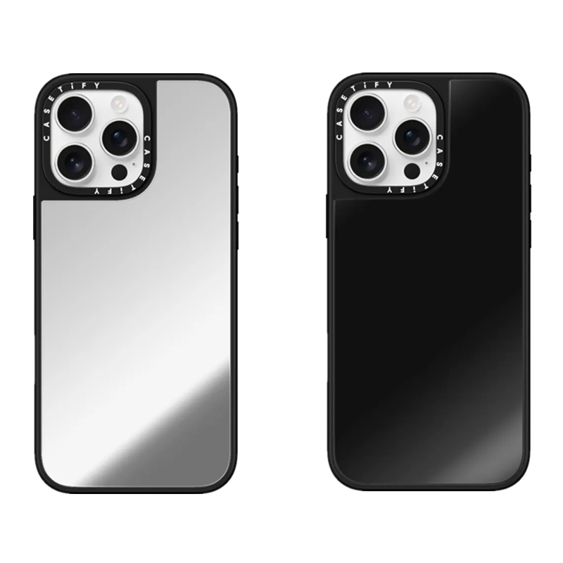 CASETI ปลอกกระจกชุบสําหรับ iPhone 16 15 14 Plus 11 12 13 Pro 15Pro Max Impact Hard PC Cover Case