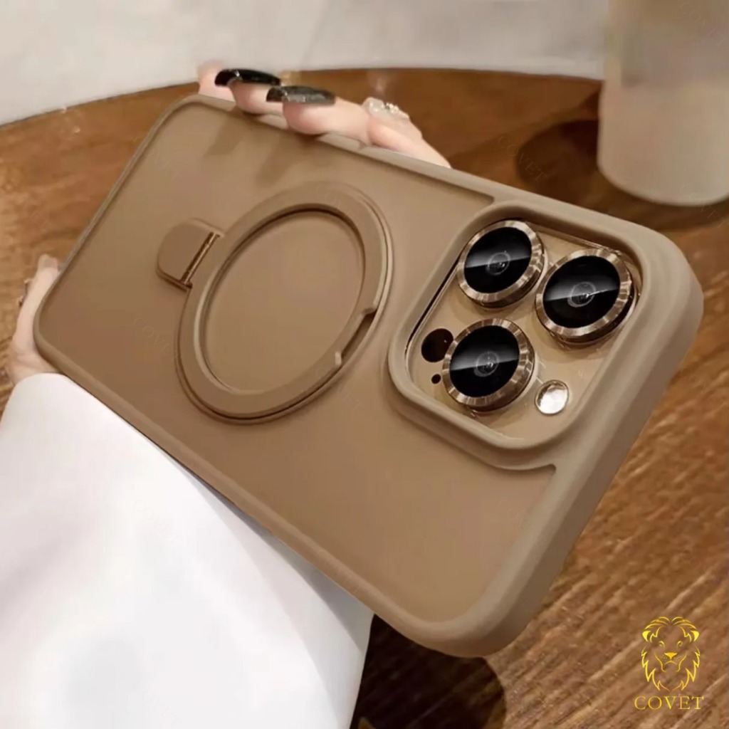 YUFU เคสโทรศัพท์มือถือแบบแข็ง กันกระแทก กันรอยเลนส์กล้อง แม่เหล็ก หรูหรา สําหรับ IPhone 16 15 14 13 12 11 Pro Max รูปที่ 5