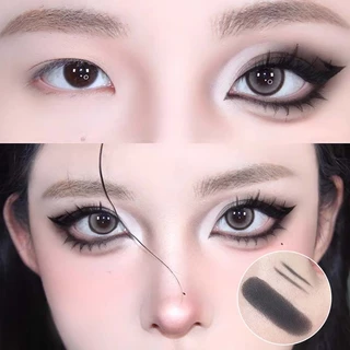 Monochrome Eyeshadow Matte Smoky Pure White Brightening Highlighter อายแชโดว์สีดํา