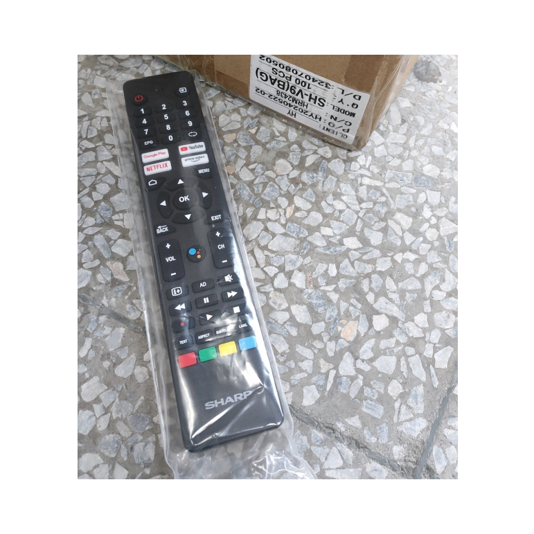 REMOTE SHARP เสียง SMART TV ANDROID TV LED TV 2TC32EG2X รูปที่ 2